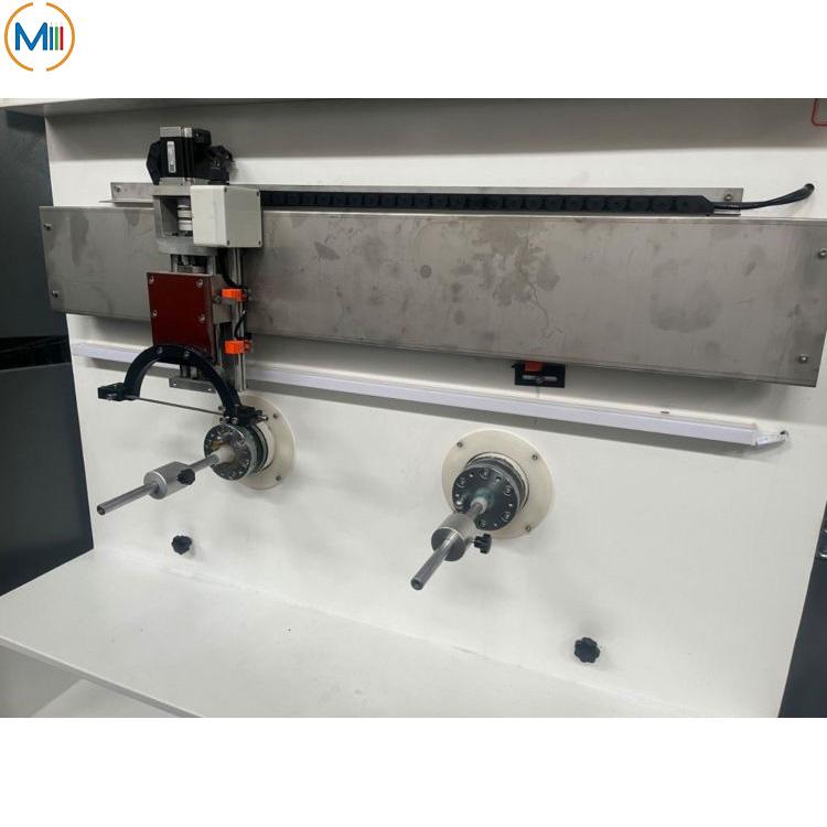 Double-Head-PV-Ribbon-Tinning-Machine-take-up