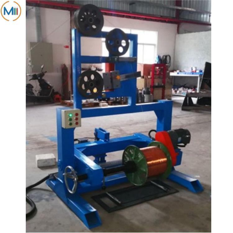Horizontal-Fiberglass-Wrapping-and-Sintering-Machine-take-up